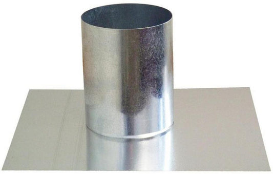 4 in. Galvanized Steel Duct Cap in Round Duct