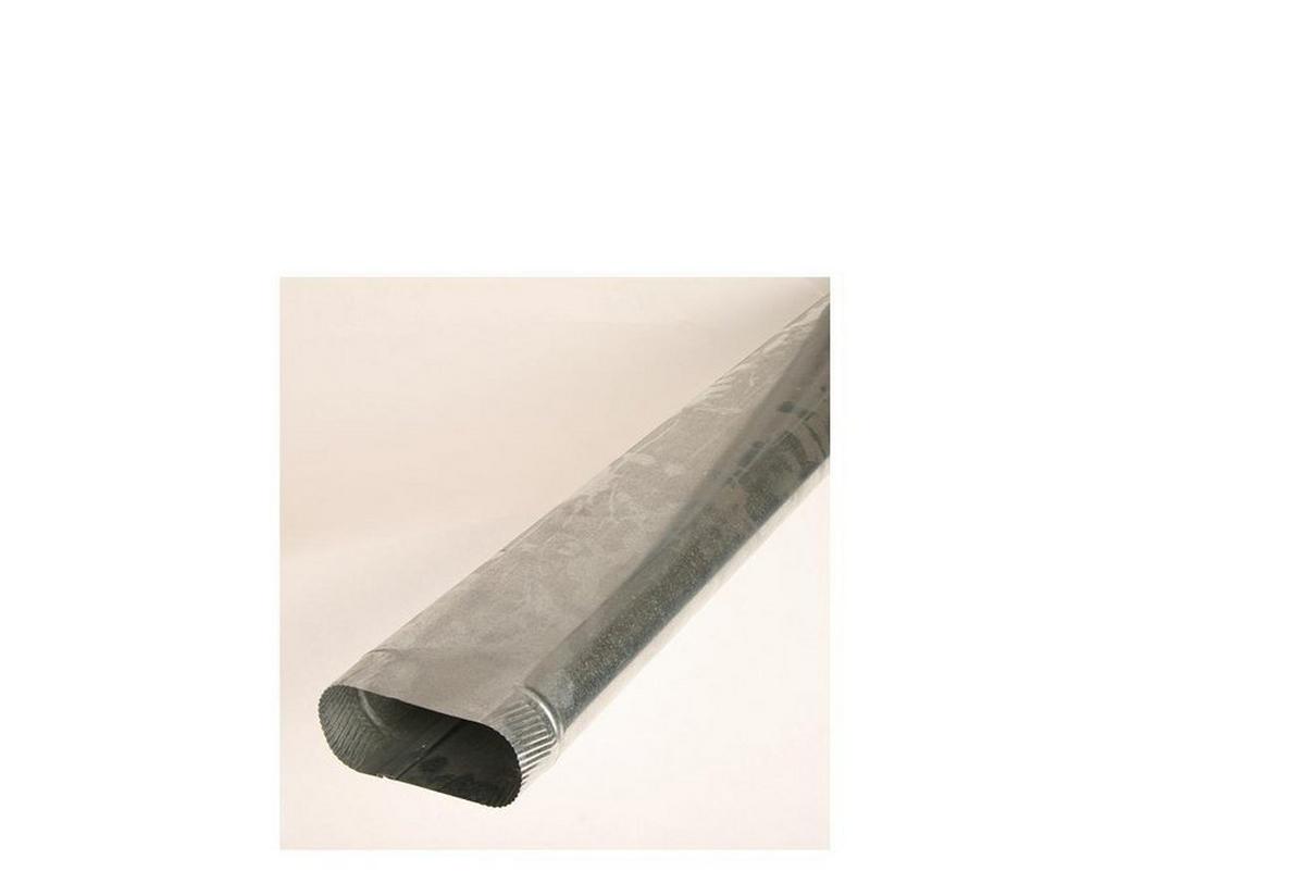 8 in. x 100 in. Oval Duct Pipe