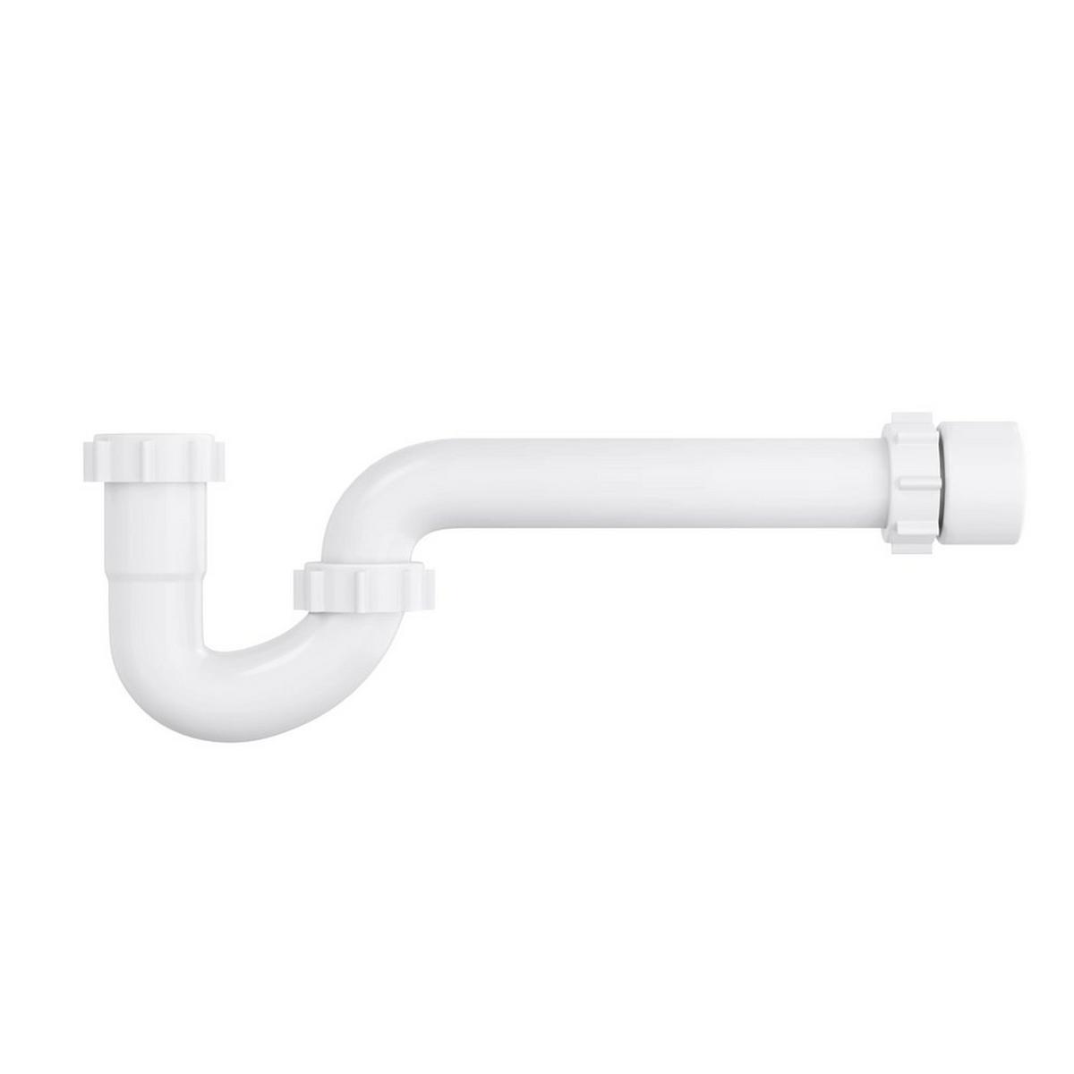 PROFLO® 100 Series 1-1/4 x 1-1/2 in. Plastic Slip Joint Tubular P-Trap in White