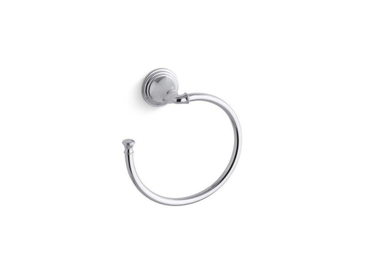 KOHLER Devonshire® Round Open Towel Ring in Polished Chrome