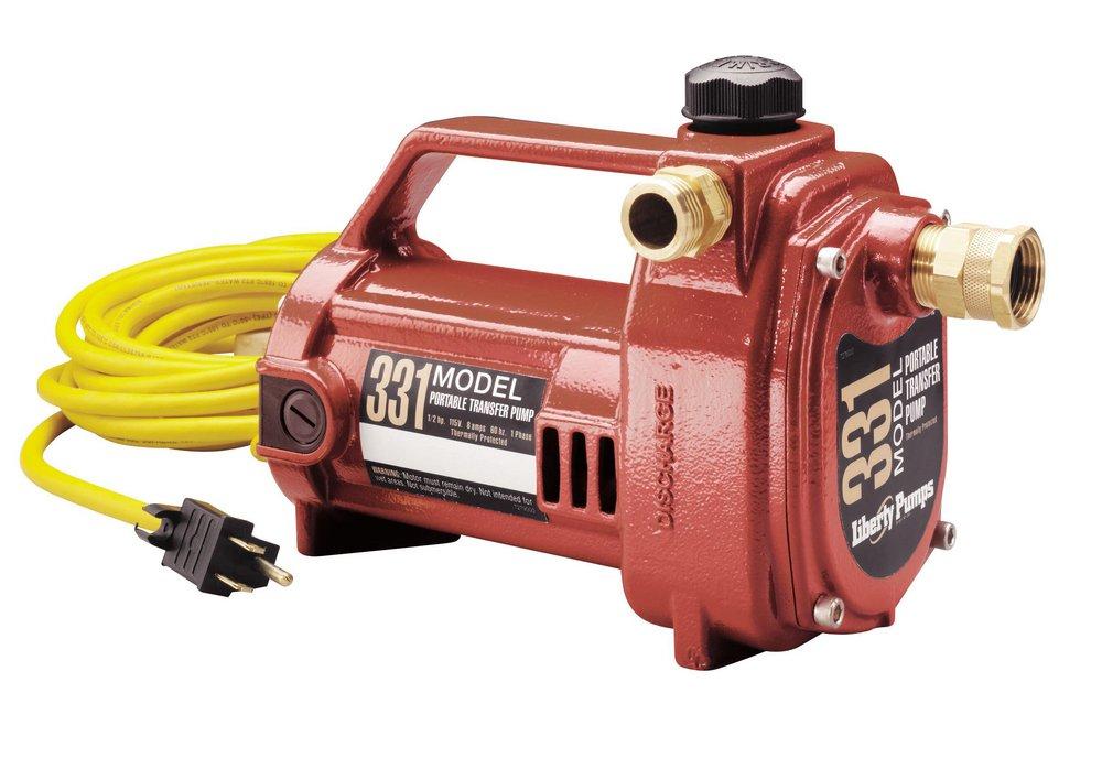 Liberty Pumps 331 Model 3/4 in. 1/2 hp 115V Cast Aluminum Transfer Pump