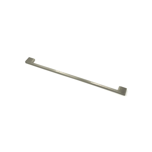 12-1/2 in Flat Cabinet Pull in Satin Nickel