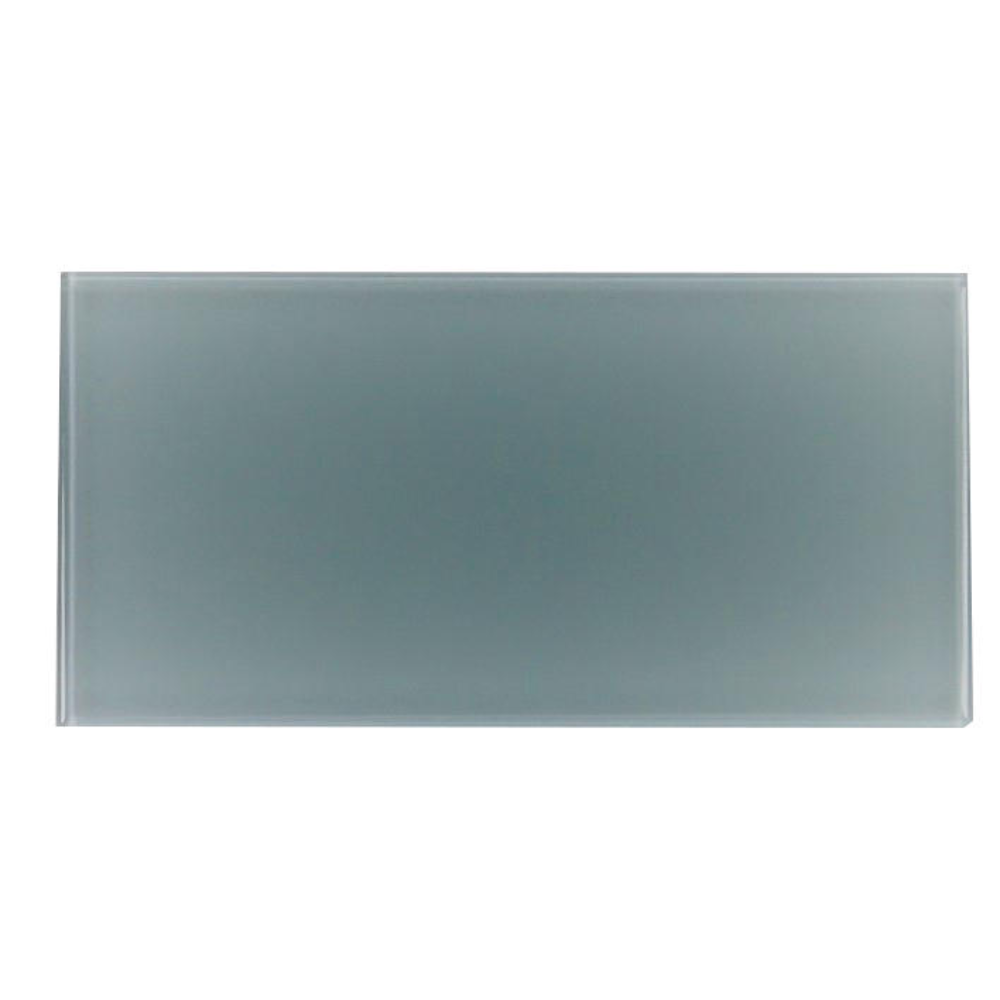 Vetro Crystal Blue Glass Mosaic Backsplash Subway Tile | 3"x6"