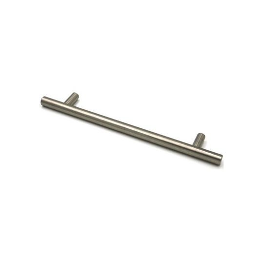 6-1/4 in Round Cabinet Pull in Satin Nickel