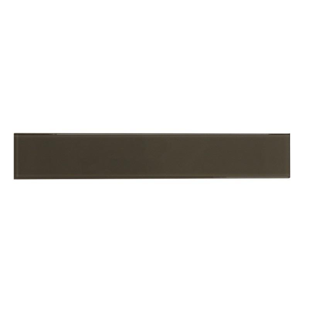 Vetro Winter Taupe Glass Mosaic Backsplash Subway Tile | 2"x12"