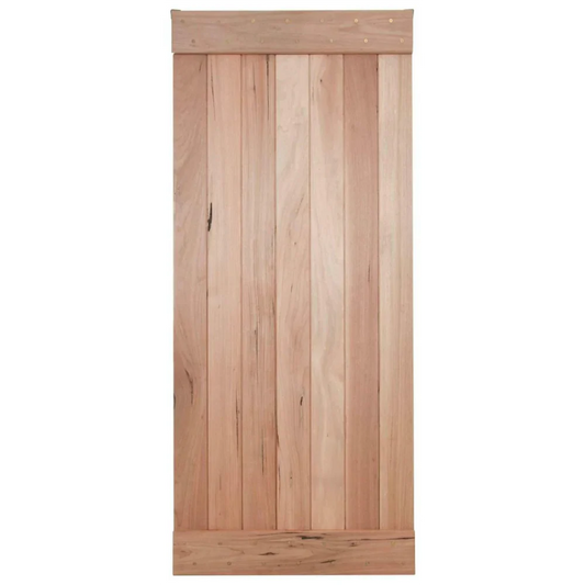 36" Walnut Interior Barn Door | Full