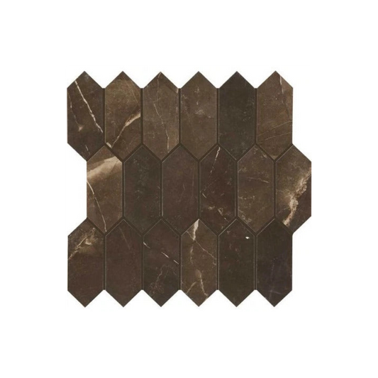 Daltile Marble Attache Hexagon Ceramic Mosaic Floor and Wall Tile