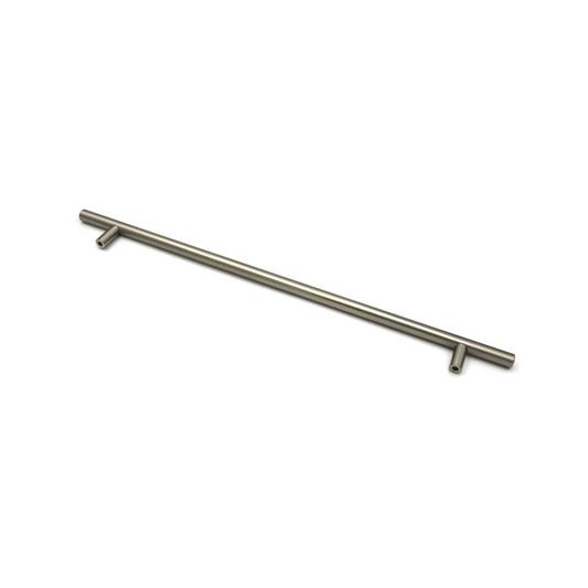 12-1/2 in Round Cabinet Pull in Satin Nickel