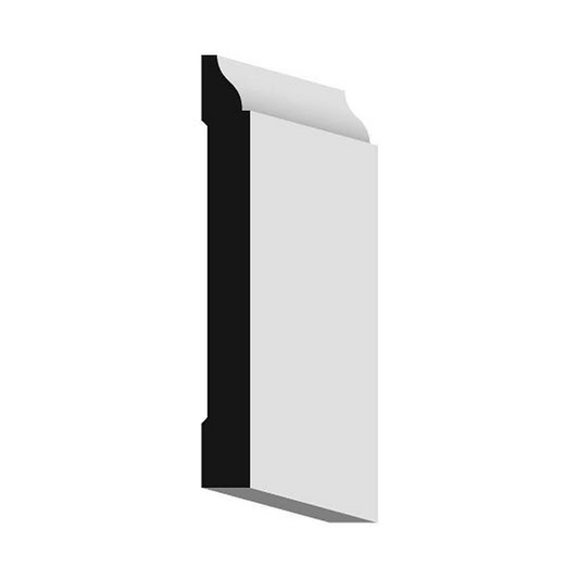Woodgrain Millwork WM 620 Primed Pine Baseboard | 4 1/4" - $2.03 l.f.