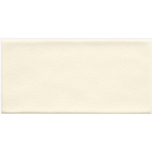 Structured Effects 3 in. x 6 in. Glazed Ceramic Crackled Pearl Subway Tile