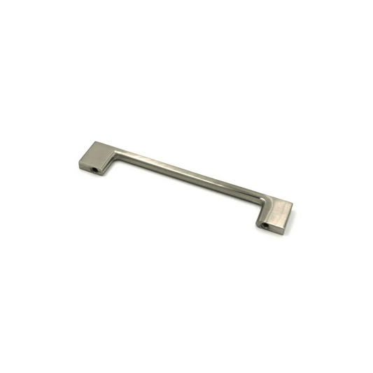 5 in Flat Cabinet Pull in Satin Nickel