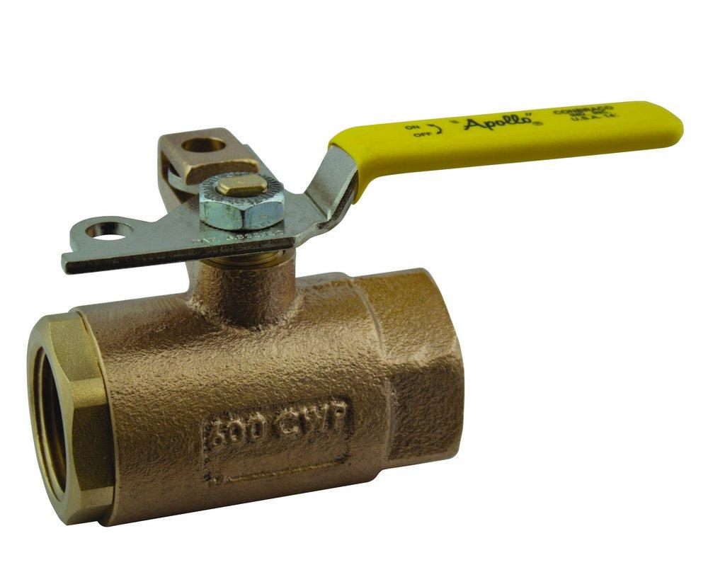 Apollo Valves 75-100 Series 3/4 in. Bronze Standard Port FNPT 600# Ball Valve