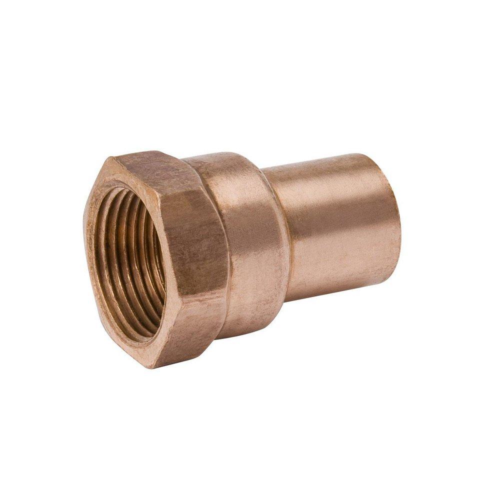 3/4 x 1/2 in. Copper Street Female Adapter