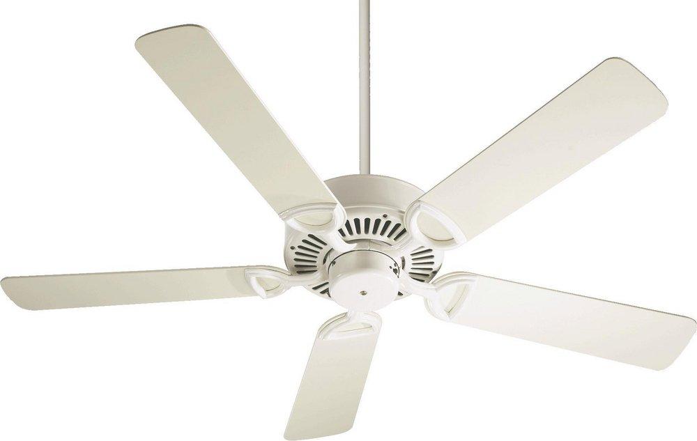 Quorum International Estate 52 in. 5-Blade Ceiling Fan in Antique Brass