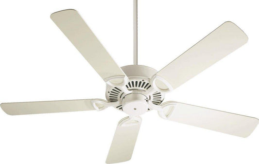 Quorum International Estate 52 in. 5-Blade Ceiling Fan in Antique Brass
