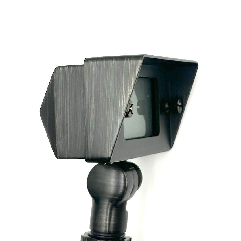 Rein Bronze Squared Flood Light