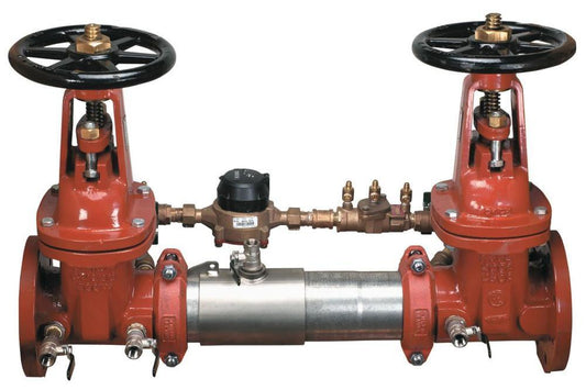 Watts Series 757DCDA 4 in. Stainless Steel Flanged 175 psi Backflow Preventer