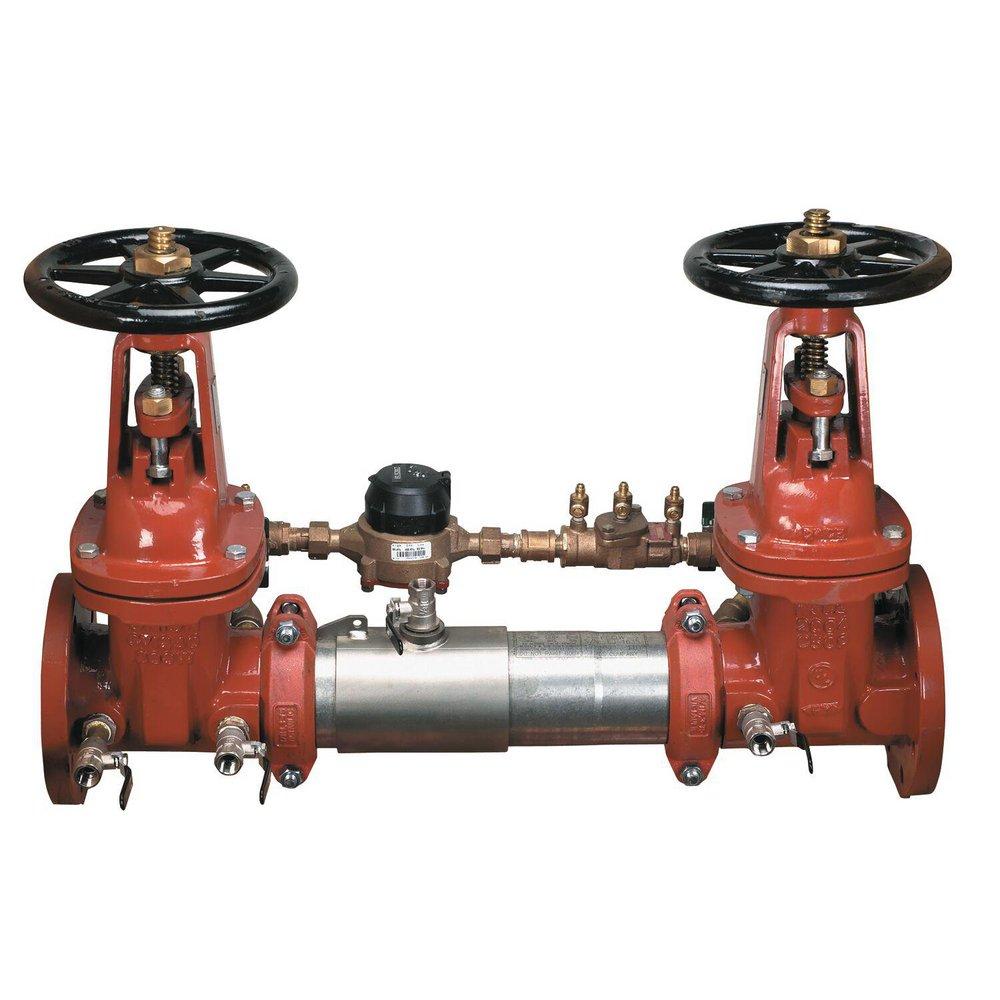 Watts Series 757DCDA 8 in. Stainless Steel Flanged 175 psi Backflow Preventer