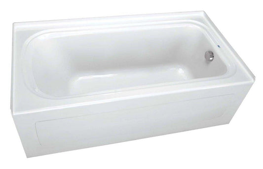 PROFLO® Plus A Series 60 in. x 32 in. Soaker Alcove Bathtub with Left Drain in White