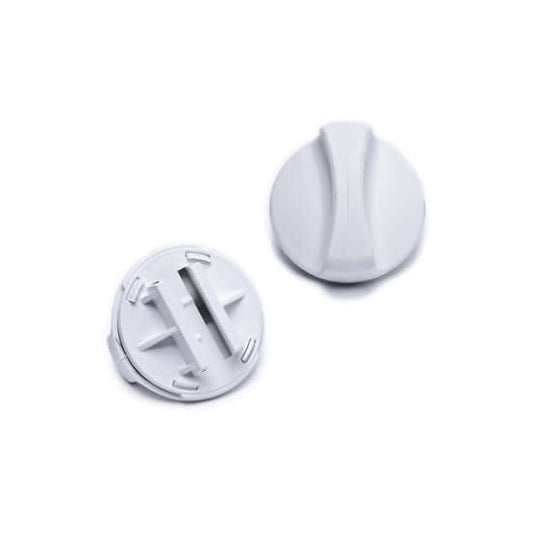 Whirlpool 2186494W Refrigerator Water Filter Cap - White
