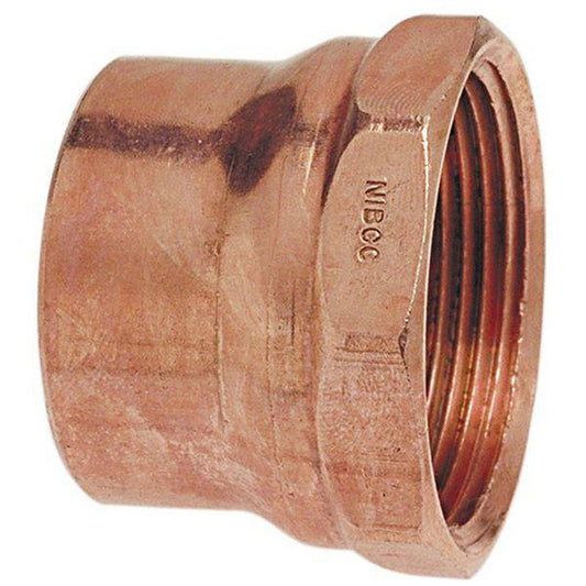 1-1/2 in. Copper DWV Female Adapter