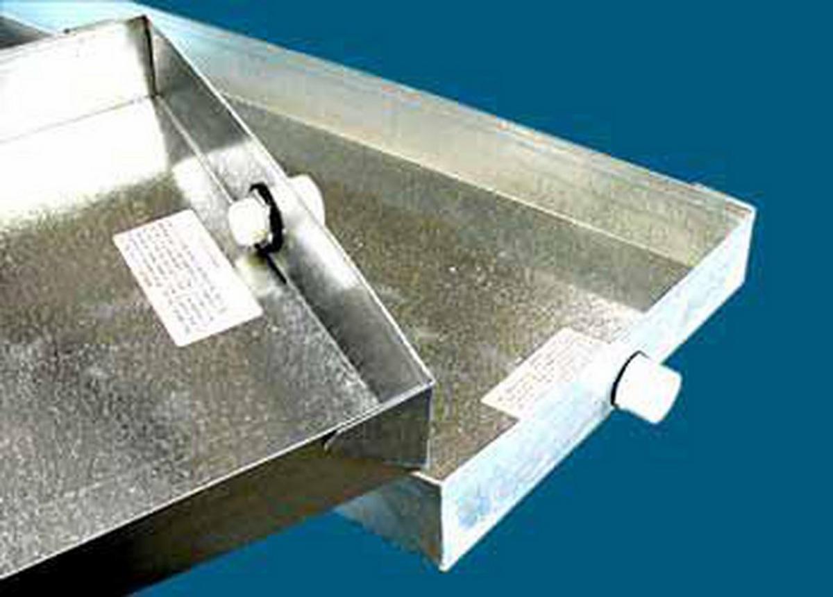 30 in. x 60 in. Steel Condensate Drain Pan