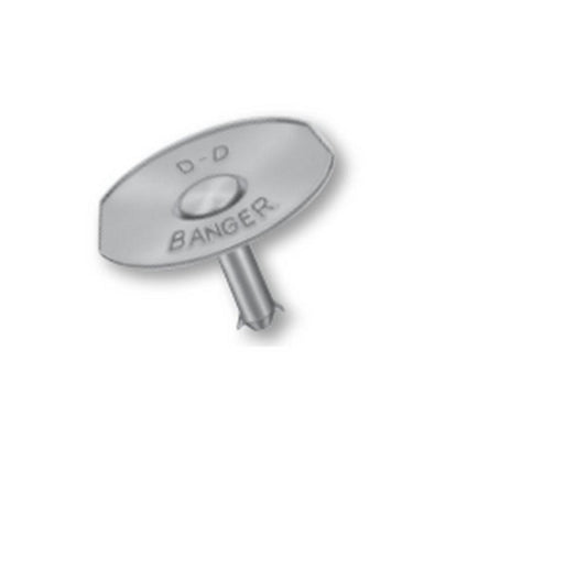 1 in. Zinc Plated Standard Banger (1000 per Box)