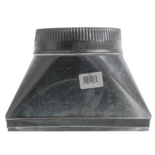 6 in. Galvanized Round Transition