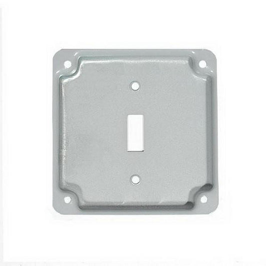 4 in. Steel Single Toggle Switch Cover