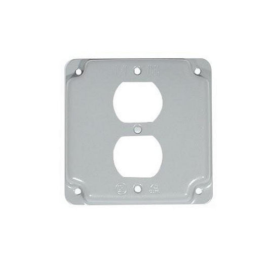 4 in. Steel Duplex Cover