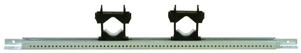 Sioux Chief PowerBar™ 26 x 1/4 - 1 in. 150 lb. Galvanized Steel Universal Bracket with 2-Touchdown Nylon Clamp