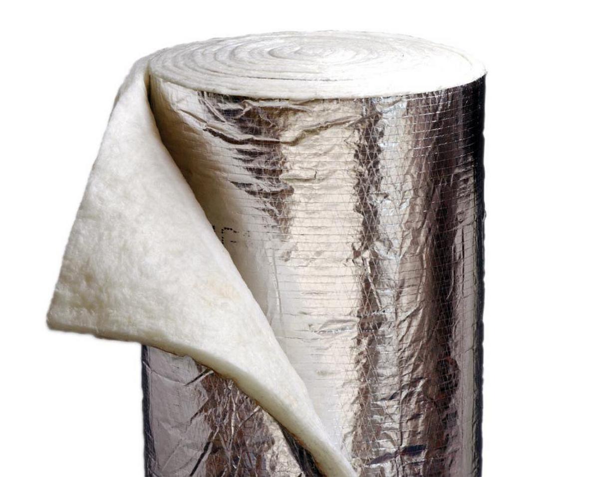 Johns Manville Microlite® 1-1/2 x 48 in. 100 x 75 ft. Foil Scrim Kraft Duct Wrap