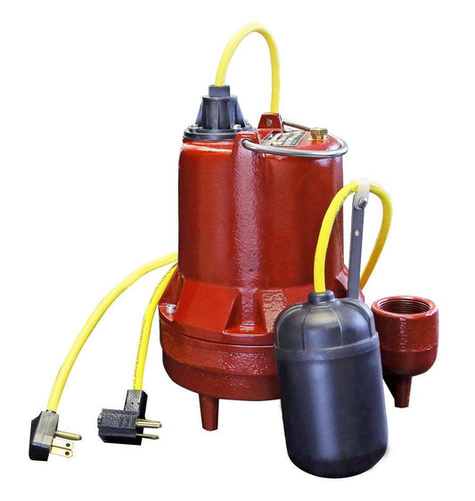 Liberty Pumps HT40 Series 4/10 HP 115V Cast Iron High Temperature Submersible Sump Pump