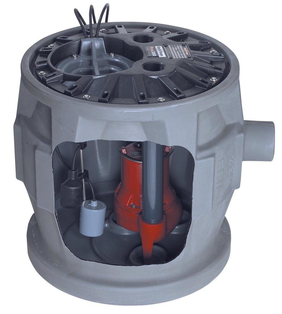 Liberty Pumps Pro380-Series 4/10 HP 115V Cast Iron Sewage Pump