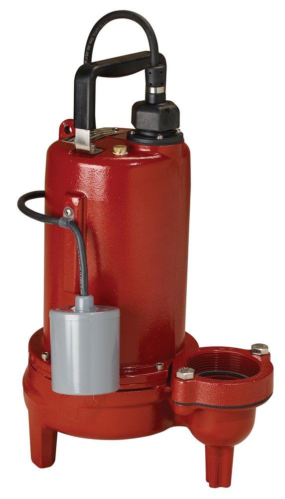 Liberty Pumps LE100 Series 2 in. 1 hp Automatic Submersible Pump with Piggyback Float Switch with 25 ft Cord