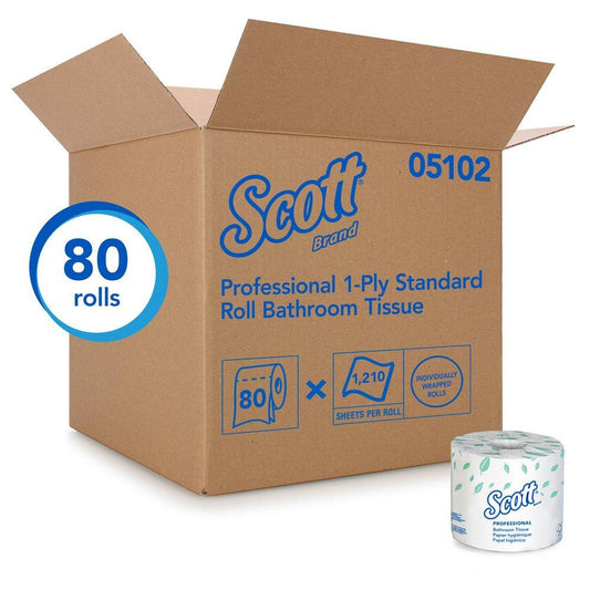 Scott® Essential™ 1210 ft. 1-Ply Tissue in White (Case of 80)