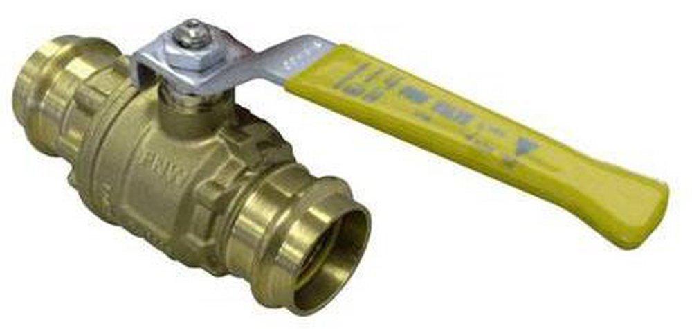 FNW® Figure 430 1/2 in. Brass Full Port Press Ball Valve