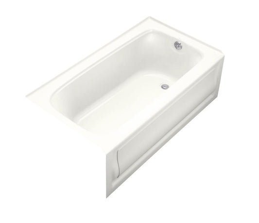 KOHLER Bancroft® 60 in. x 32 in. Soaker Alcove Bathtub with Right Drain in White