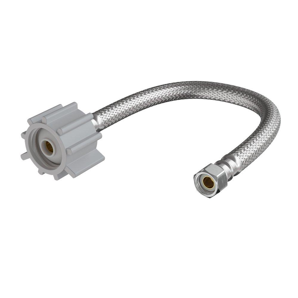 PROFLO® PFX146 3/8 in. Compression x 7/8 in. x 12 in. Braided Stainless Steel Toilet Flexible Water Connector
