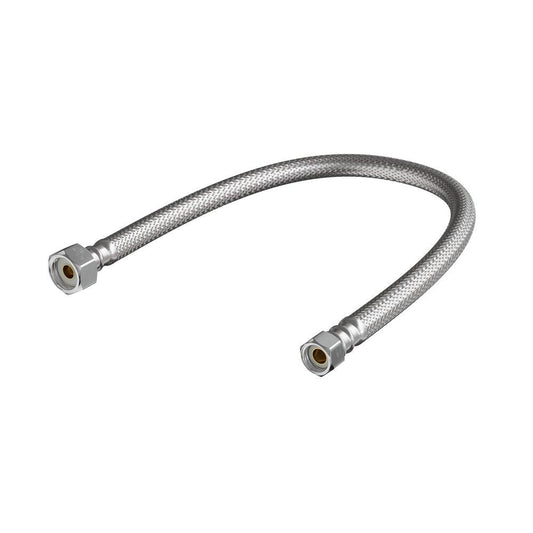 PROFLO® PFX146 3/8 in. Compression x 1/2 in. FIP x 20 in. Braided Stainless Sink Flexible Water Connector