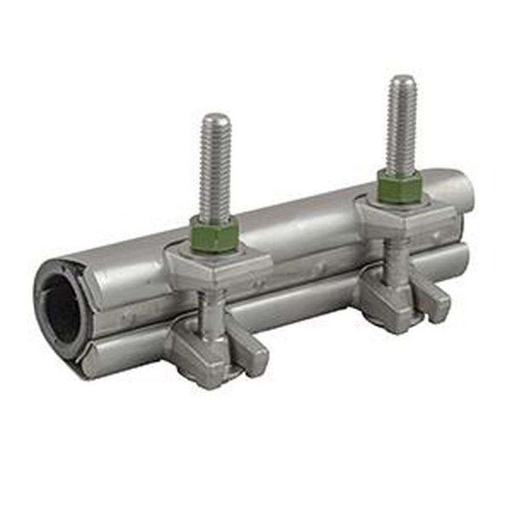 Ford Meter Box Style FLSC 1 x 6 in. Stainless Steel Wrap Repair Clamp