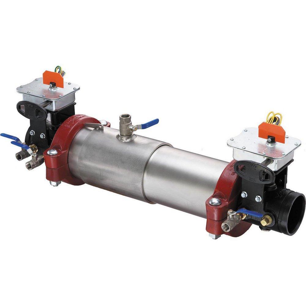 Ames Fire & Waterworks M200 8 in. Stainless Steel Grooved Backflow Preventer