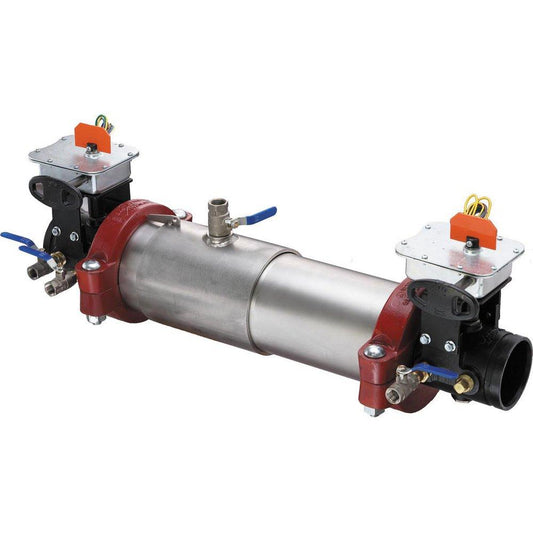 Ames Fire & Waterworks M200 8 in. Stainless Steel Grooved Backflow Preventer