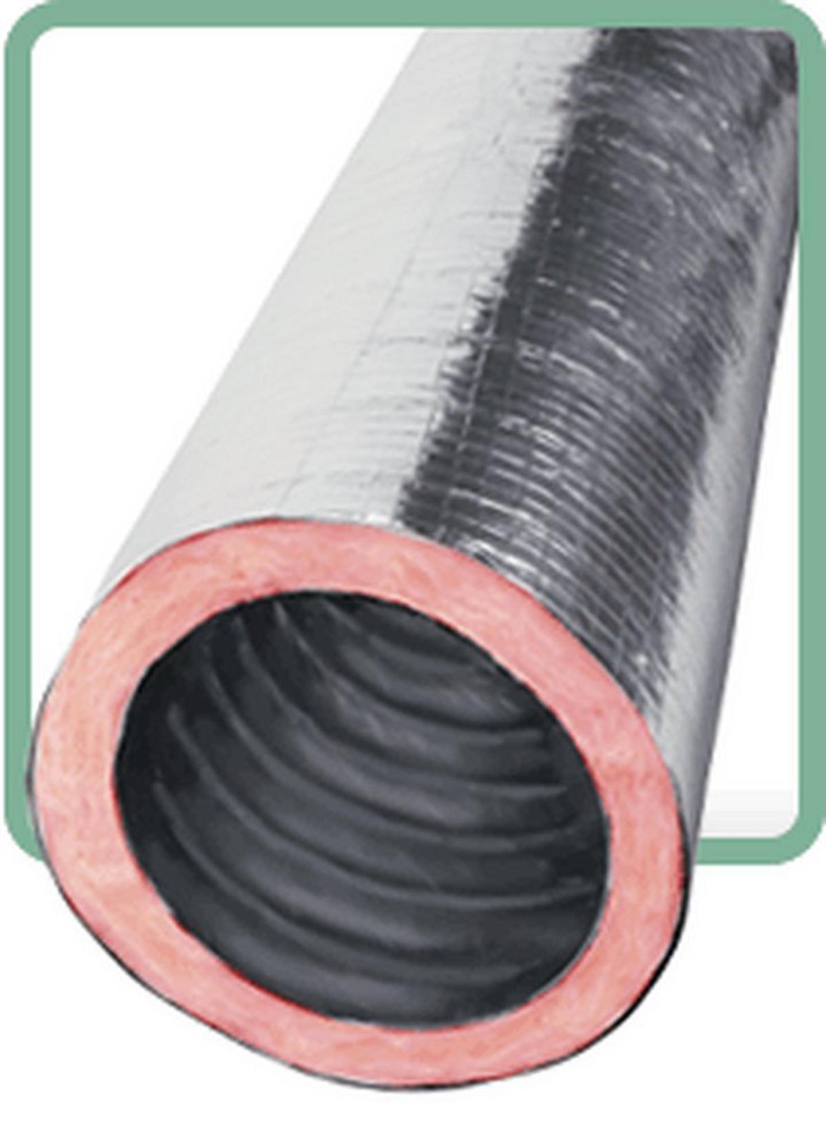 10 in. x 25 ft. Silver R6 Flexible Air Duct