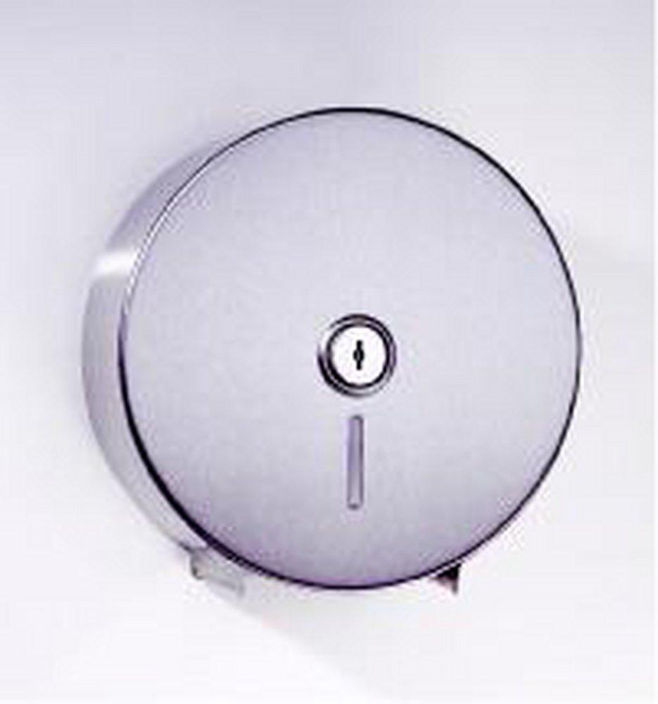 Single Jumbo Roll Surface Tissue Dispenser in Stainless Steel