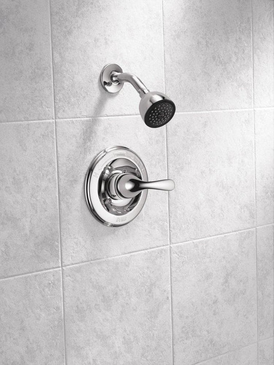 Delta Faucet Classic Single Handle Multi Function Shower Faucet in Chrome (Trim Only)