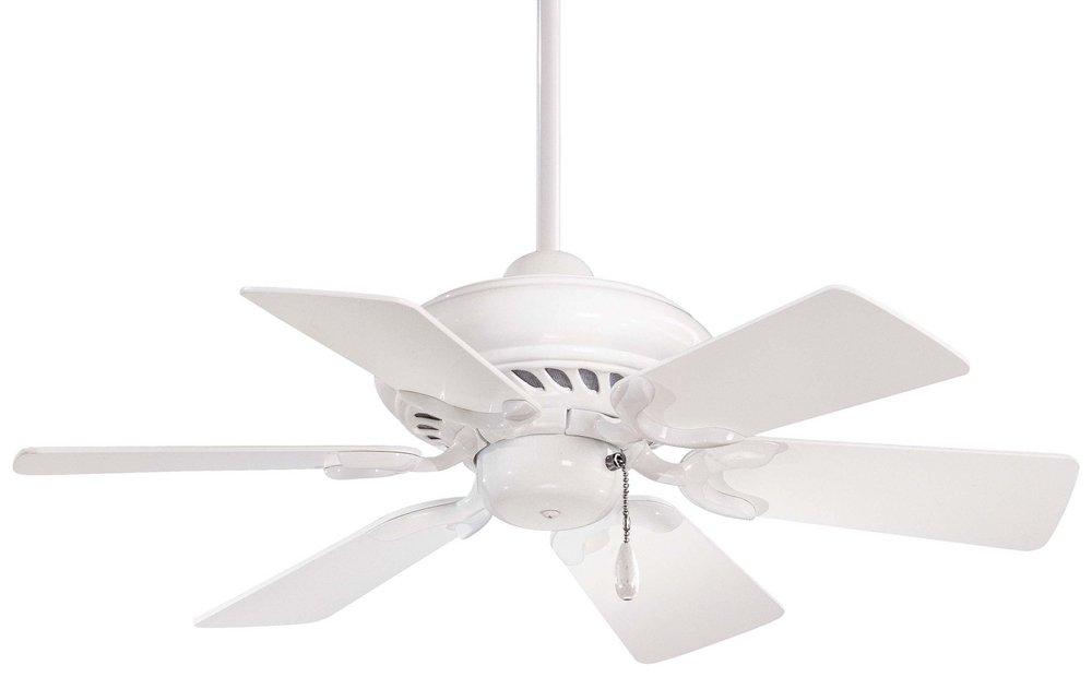 Minka Aire Supra® 32 in. 6-Blade Indoor Ceiling Fan in White