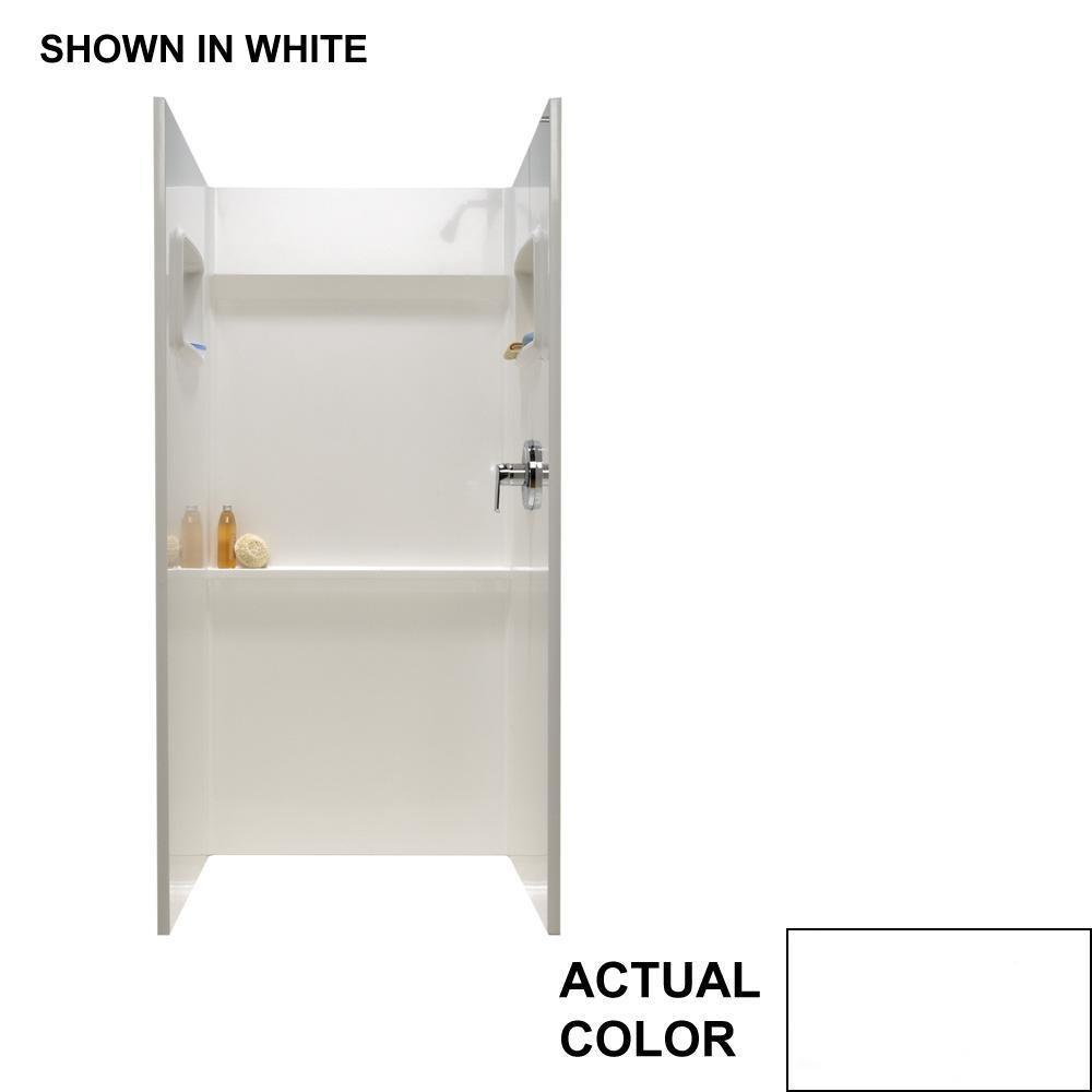 Swan Corporation Veritek™ 36 x 36 x 72 in. Shower Wall Kit in White