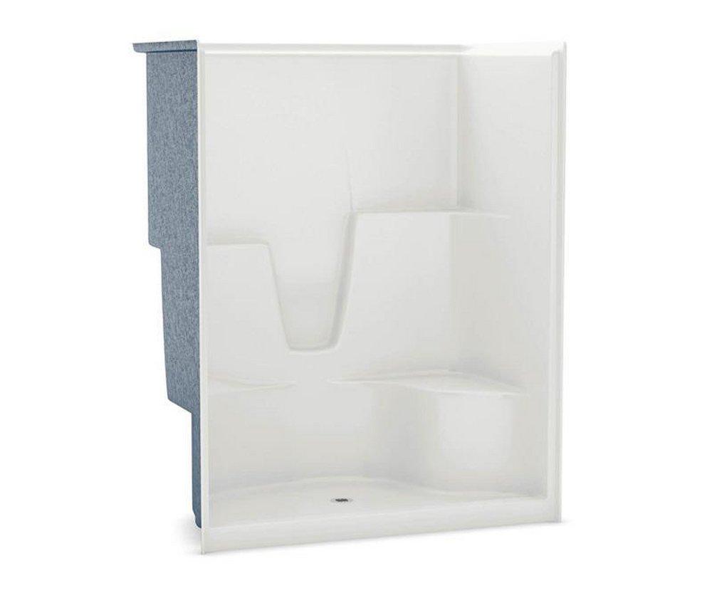 Aker by MAAX KDS Series 60 x 36 x 76-1/2 in. Alcove Shower Unit in White