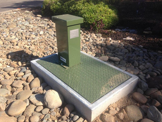 Steel 18 in. 6 in. 8 in. Valve Covers & Enclosure